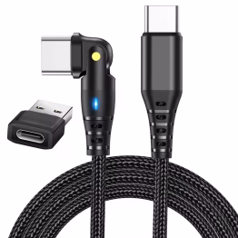 Cablu USB-C/USB-C rotativ…