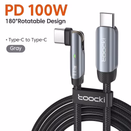 Cablu Toocki USB-C/USB-C …
